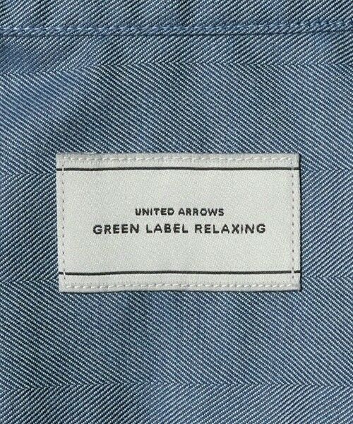 green label relaxing / グリーンレーベル リラクシング シャツ・ブラウス | エブリット Cブラッシュド ヘリンボーン スナップ ボタンダウン シャツ -イージーアイロン・抗菌- | 詳細30