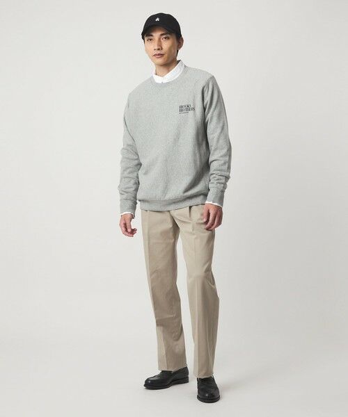 green label relaxing / グリーンレーベル リラクシング スウェット | <Brooks Brothers>ロゴ クルーネック スウェットシャツ | 詳細10