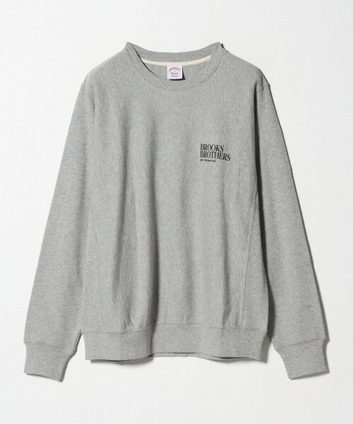 green label relaxing / グリーンレーベル リラクシング スウェット | <Brooks Brothers>ロゴ クルーネック スウェットシャツ | 詳細11