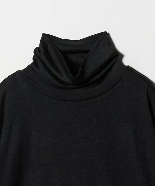 green label relaxing / グリーンレーベル リラクシング カットソー | ＜SLOANE＞ウール タートルネック ロングスリーブ ニット Tシャツ | 詳細2