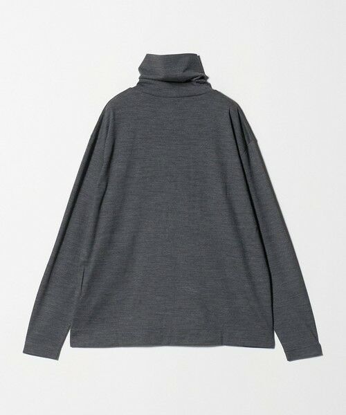 green label relaxing / グリーンレーベル リラクシング カットソー | ＜SLOANE＞ウール タートルネック ロングスリーブ ニット Tシャツ | 詳細4