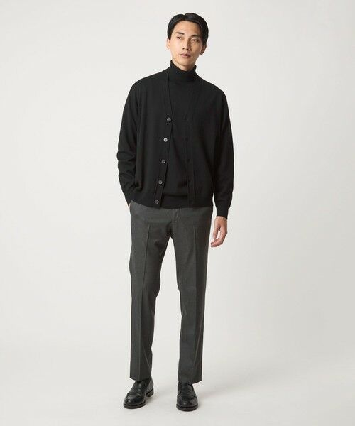 green label relaxing / グリーンレーベル リラクシング ニット・セーター | Super 120’s ハイゲージ タートルネック ニット | 詳細3