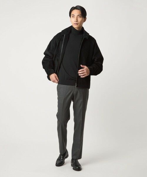 green label relaxing / グリーンレーベル リラクシング ニット・セーター | Super 120’s ハイゲージ タートルネック ニット | 詳細5