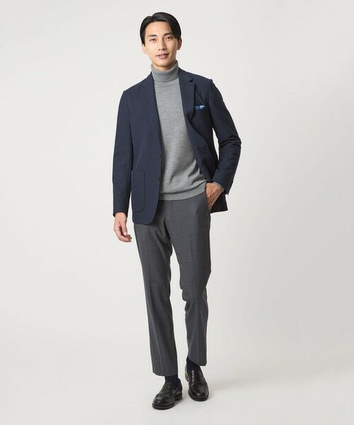 green label relaxing / グリーンレーベル リラクシング ニット・セーター | Super 120’s ハイゲージ タートルネック ニット | 詳細8