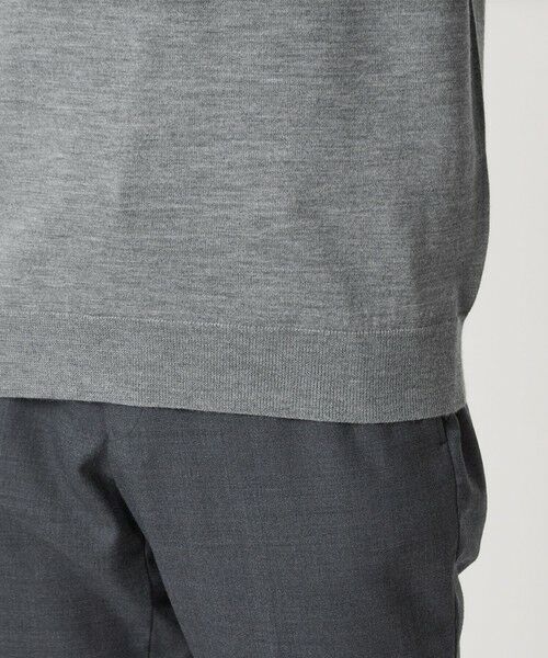 green label relaxing / グリーンレーベル リラクシング ニット・セーター | Super 120’s ハイゲージ タートルネック ニット | 詳細14