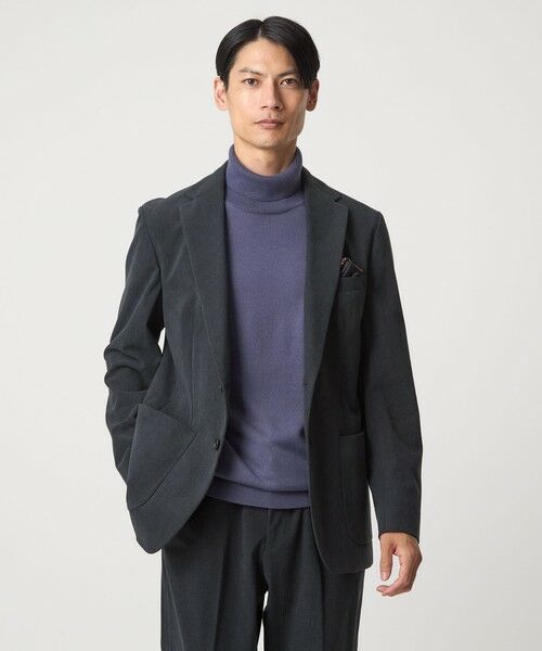 green label relaxing / グリーンレーベル リラクシング ニット・セーター | Super 120’s ハイゲージ タートルネック ニット | 詳細20