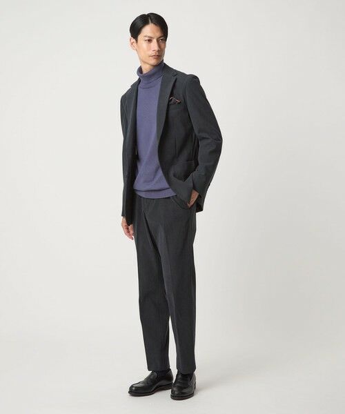 green label relaxing / グリーンレーベル リラクシング ニット・セーター | Super 120’s ハイゲージ タートルネック ニット | 詳細21