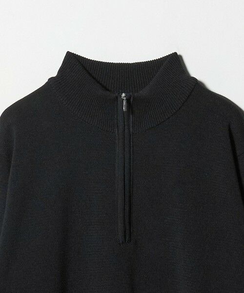 green label relaxing / グリーンレーベル リラクシング ニット・セーター | ＜gim＞25F H/MLN ハーフジップ プルオーバー ニット -ウォッシャブル- | 詳細6