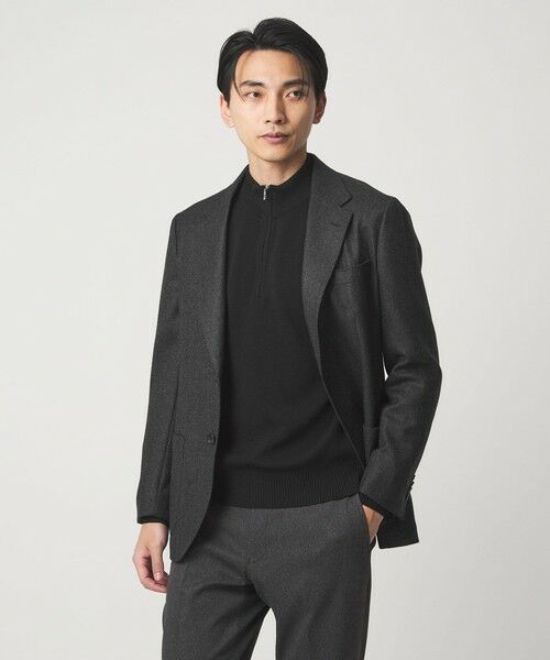 green label relaxing / グリーンレーベル リラクシング ニット・セーター | ＜gim＞25F H/MLN ハーフジップ プルオーバー ニット -ウォッシャブル- | 詳細2