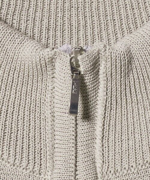 green label relaxing / グリーンレーベル リラクシング ニット・セーター | ＜gim＞25F H/MLN ハーフジップ プルオーバー ニット -ウォッシャブル- | 詳細18
