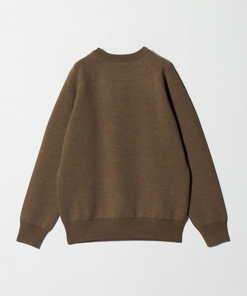 green label relaxing / グリーンレーベル リラクシング ニット・セーター | ＜SLOANE＞12G ダブルフェイス クルーネック ニット | 詳細7