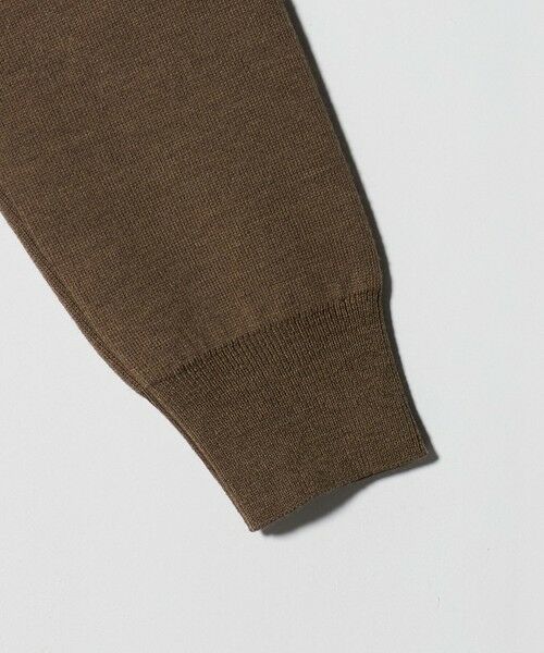 green label relaxing / グリーンレーベル リラクシング ニット・セーター | ＜SLOANE＞12G ダブルフェイス クルーネック ニット | 詳細9