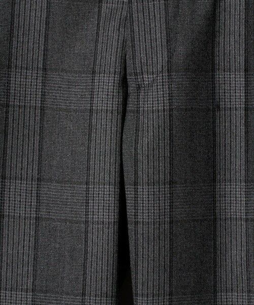 green label relaxing / グリーンレーベル リラクシング スラックス・ドレスパンツ | GLR CLOTH フラノ柄 アジャスター スラックス -ストレッチ- | 詳細8