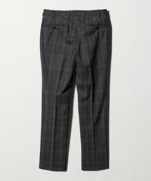 green label relaxing / グリーンレーベル リラクシング スラックス・ドレスパンツ | GLR CLOTH フラノ柄 アジャスター スラックス -ストレッチ- | 詳細2