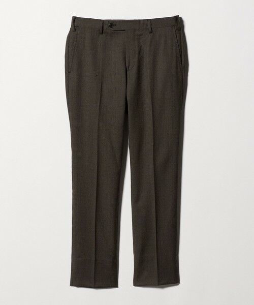 green label relaxing / グリーンレーベル リラクシング スラックス・ドレスパンツ | GLR CLOTH フラノ柄 アジャスター スラックス -ストレッチ- | 詳細20