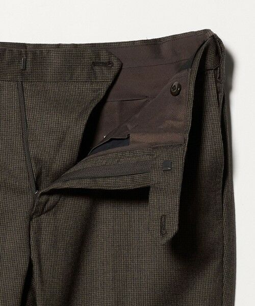 green label relaxing / グリーンレーベル リラクシング スラックス・ドレスパンツ | GLR CLOTH フラノ柄 アジャスター スラックス -ストレッチ- | 詳細22