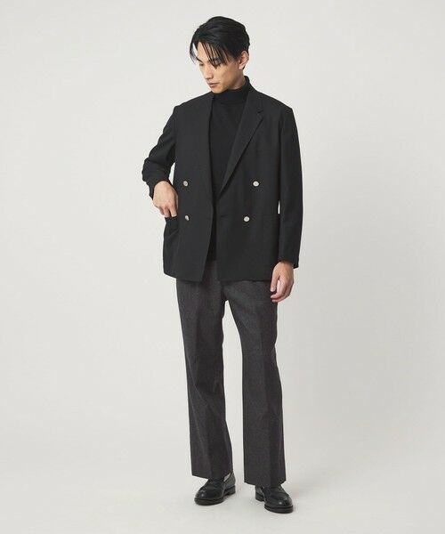 green label relaxing / グリーンレーベル リラクシング スラックス・ドレスパンツ | DC W/N 2プリーツ ワイド スラックス | 詳細1