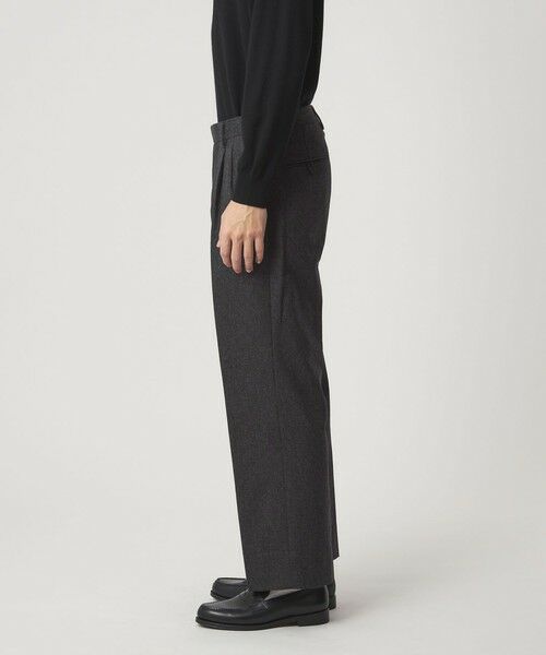 green label relaxing / グリーンレーベル リラクシング スラックス・ドレスパンツ | DC W/N 2プリーツ ワイド スラックス | 詳細4