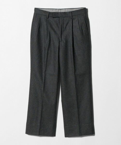 green label relaxing / グリーンレーベル リラクシング スラックス・ドレスパンツ | DC W/N 2プリーツ ワイド スラックス | 詳細7