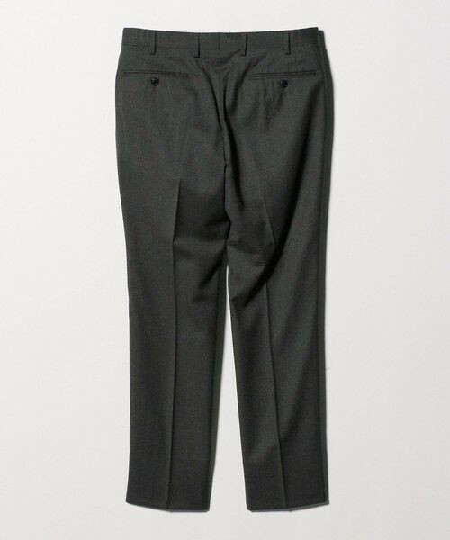 green label relaxing / グリーンレーベル リラクシング スラックス・ドレスパンツ | GLR CLOTH フラノ無地 アジャスター NP スラックス -ストレッチ- | 詳細6