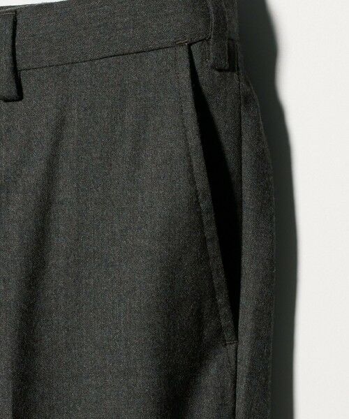 green label relaxing / グリーンレーベル リラクシング スラックス・ドレスパンツ | GLR CLOTH フラノ無地 アジャスター NP スラックス -ストレッチ- | 詳細8