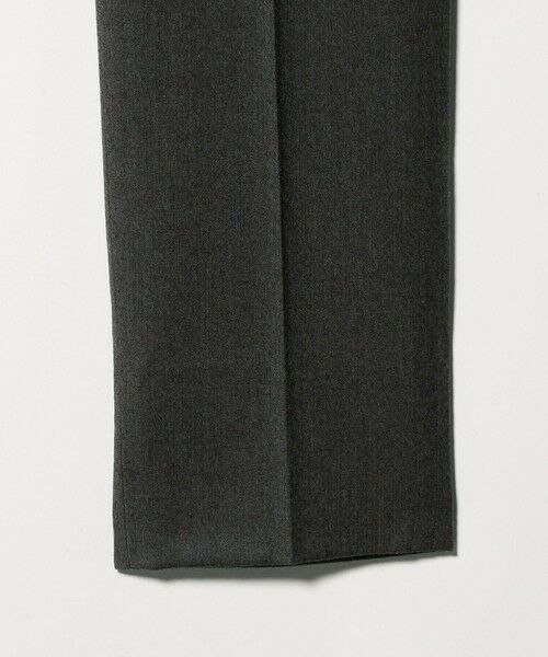 green label relaxing / グリーンレーベル リラクシング スラックス・ドレスパンツ | GLR CLOTH フラノ無地 アジャスター NP スラックス -ストレッチ- | 詳細11