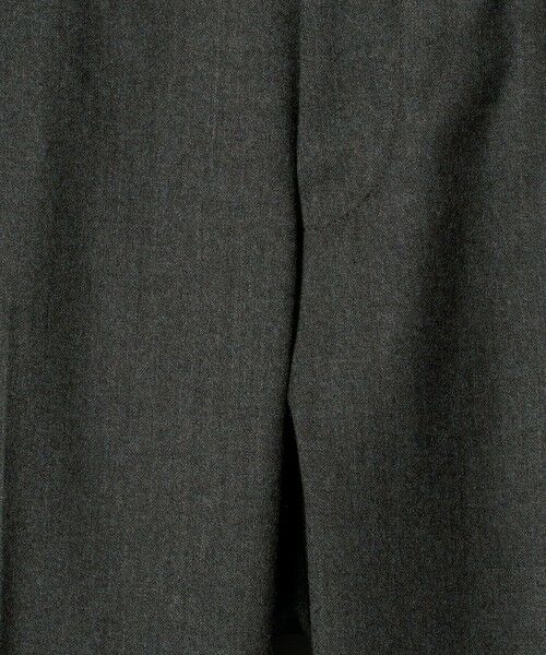 green label relaxing / グリーンレーベル リラクシング スラックス・ドレスパンツ | GLR CLOTH フラノ無地 アジャスター NP スラックス -ストレッチ- | 詳細12