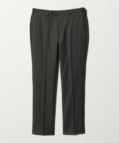 green label relaxing / グリーンレーベル リラクシング スラックス・ドレスパンツ | GLR CLOTH フラノ無地 アジャスター NP スラックス -ストレッチ- | 詳細5