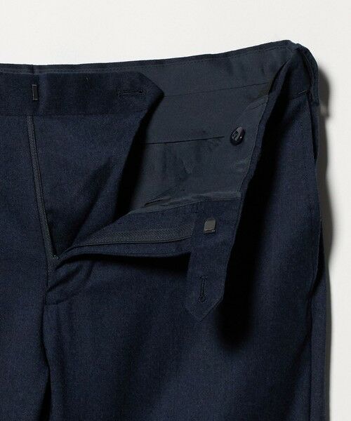 green label relaxing / グリーンレーベル リラクシング スラックス・ドレスパンツ | GLR CLOTH フラノ無地 アジャスター NP スラックス -ストレッチ- | 詳細24