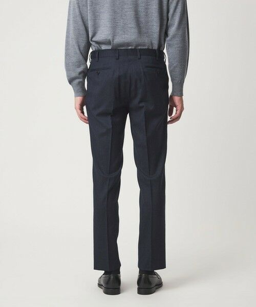 green label relaxing / グリーンレーベル リラクシング スラックス・ドレスパンツ | GLR CLOTH フラノ無地 アジャスター NP スラックス -ストレッチ- | 詳細20