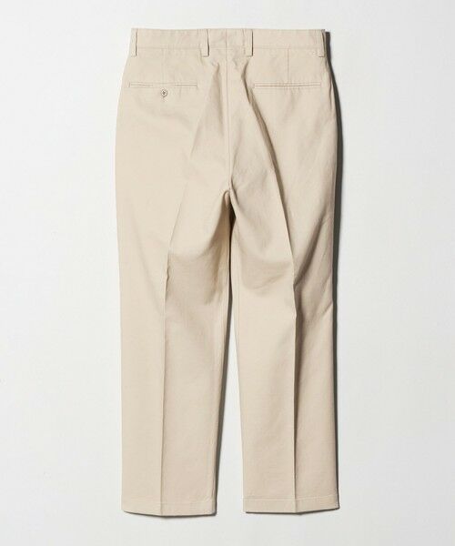 green label relaxing / グリーンレーベル リラクシング スラックス・ドレスパンツ | DC コットン 1プリーツ ストレート ドレスチノ パンツ | 詳細7