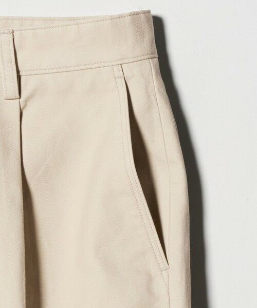 green label relaxing / グリーンレーベル リラクシング スラックス・ドレスパンツ | DC コットン 1プリーツ ストレート ドレスチノ パンツ | 詳細9