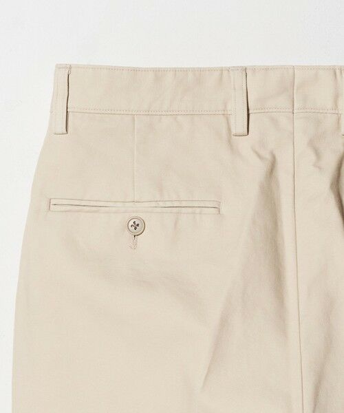 green label relaxing / グリーンレーベル リラクシング スラックス・ドレスパンツ | DC コットン 1プリーツ ストレート ドレスチノ パンツ | 詳細10