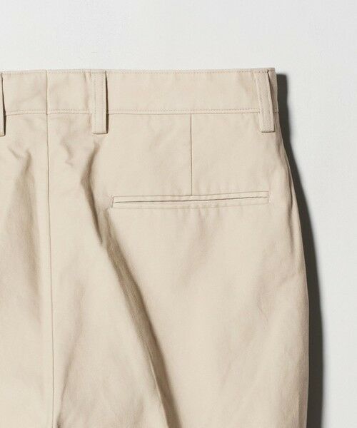 green label relaxing / グリーンレーベル リラクシング スラックス・ドレスパンツ | DC コットン 1プリーツ ストレート ドレスチノ パンツ | 詳細11