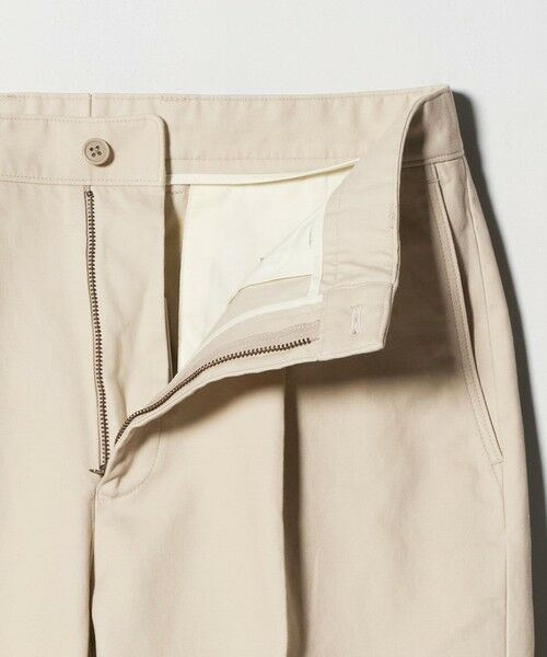 green label relaxing / グリーンレーベル リラクシング スラックス・ドレスパンツ | DC コットン 1プリーツ ストレート ドレスチノ パンツ | 詳細12