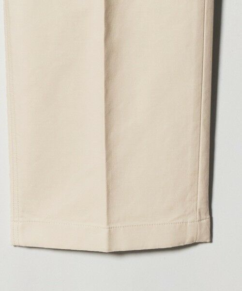 green label relaxing / グリーンレーベル リラクシング スラックス・ドレスパンツ | DC コットン 1プリーツ ストレート ドレスチノ パンツ | 詳細13