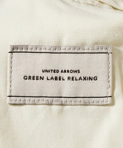 green label relaxing / グリーンレーベル リラクシング スラックス・ドレスパンツ | DC コットン 1プリーツ ストレート ドレスチノ パンツ | 詳細15