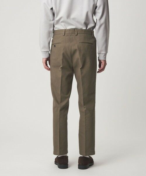 green label relaxing / グリーンレーベル リラクシング スラックス・ドレスパンツ | DC コットン 1プリーツ ストレート ドレスチノ パンツ | 詳細21