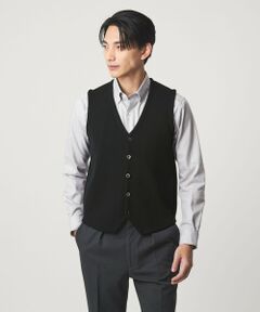 green label relaxing / グリーンレーベル リラクシング ベスト | ＜gim＞25F H/MLN ニット ジレ ベスト -ウォッシャブル-