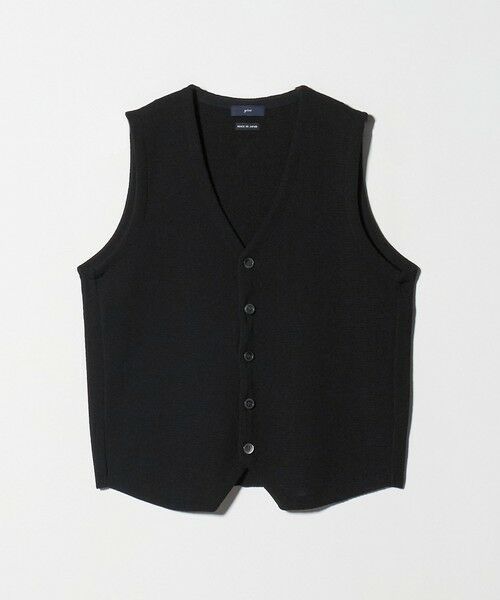 green label relaxing / グリーンレーベル リラクシング ベスト | ＜gim＞25F H/MLN ニット ジレ ベスト -ウォッシャブル- | 詳細3