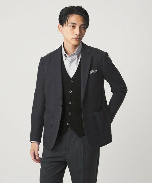 green label relaxing / グリーンレーベル リラクシング ベスト | ＜gim＞25F H/MLN ニット ジレ ベスト -ウォッシャブル- | 詳細1