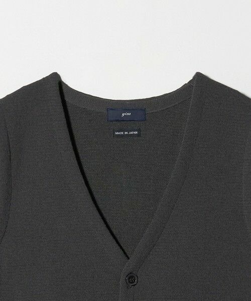 green label relaxing / グリーンレーベル リラクシング ベスト | ＜gim＞25F H/MLN ニット ジレ ベスト -ウォッシャブル- | 詳細16