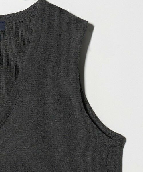 green label relaxing / グリーンレーベル リラクシング ベスト | ＜gim＞25F H/MLN ニット ジレ ベスト -ウォッシャブル- | 詳細17
