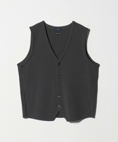 green label relaxing / グリーンレーベル リラクシング ベスト | ＜gim＞25F H/MLN ニット ジレ ベスト -ウォッシャブル- | 詳細14