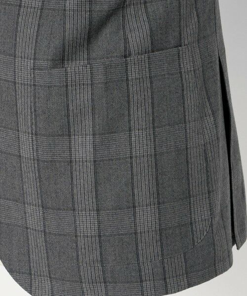 green label relaxing / グリーンレーベル リラクシング テーラードジャケット | GLR CLOTH フラノ柄 2B RG ジャケット -ストレッチ- | 詳細10