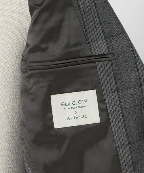 green label relaxing / グリーンレーベル リラクシング テーラードジャケット | GLR CLOTH フラノ柄 2B RG ジャケット -ストレッチ- | 詳細13