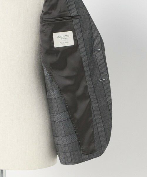 green label relaxing / グリーンレーベル リラクシング テーラードジャケット | GLR CLOTH フラノ柄 2B RG ジャケット -ストレッチ- | 詳細15