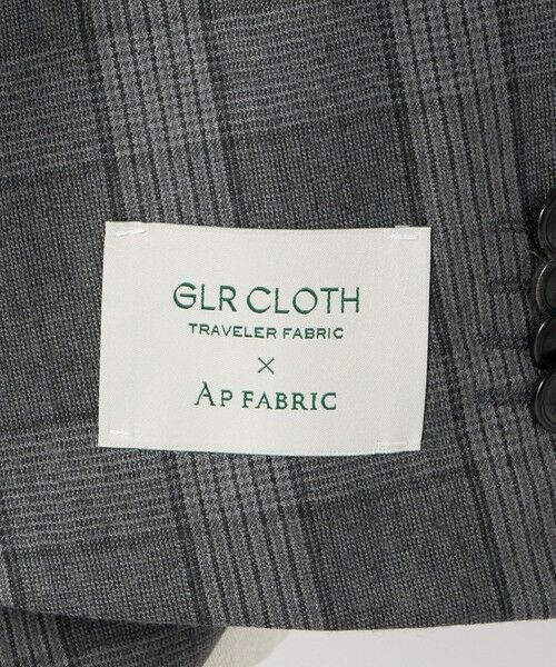green label relaxing / グリーンレーベル リラクシング テーラードジャケット | GLR CLOTH フラノ柄 2B RG ジャケット -ストレッチ- | 詳細17
