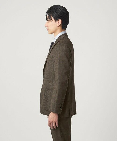 green label relaxing / グリーンレーベル リラクシング テーラードジャケット | GLR CLOTH フラノ柄 2B RG ジャケット -ストレッチ- | 詳細26