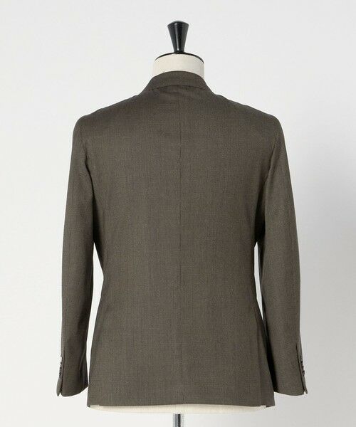 green label relaxing / グリーンレーベル リラクシング テーラードジャケット | GLR CLOTH フラノ柄 2B RG ジャケット -ストレッチ- | 詳細29